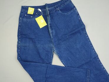 stradivarius jeansy wyprzedaż: Jeansy damskie, rozmiar L