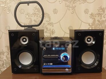 Musiqi mərkəzləri: Elite F90 musiqi mərkəzi. DVD, MP3, USB dəstəyi var. FM radio qəbul