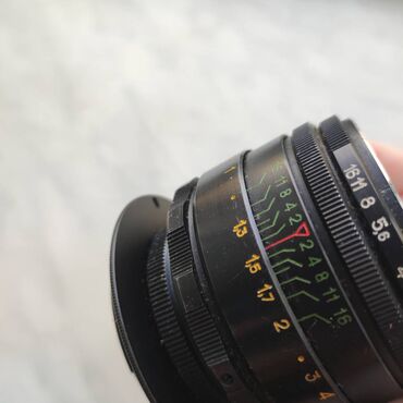 Obyektivlər və filtrləri: Zenit helious obyektiv işlək, canon üçün perexodnik