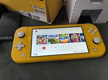Nintendo Switch: JEDINSTVENA PONUDA! Nintendo Switch Lite Žutakonzola cipovana 32gb + — 2