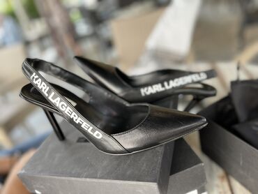 cipele crne i torbica gratis: Salonke, Karl Lagerfeld, 38