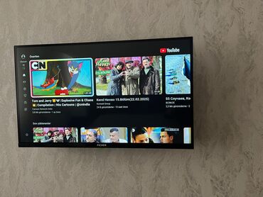 samsung 109 ekran smart tv: Televizor FCIHER 82 ekran smartdı 250 azn 2 ay işlənib demək olar ki