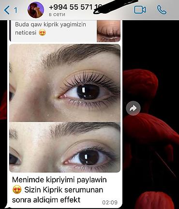 xidmət tv: Qaş və kiprik üçün qidalandırıcı yağ Məhsulun təsviri: - Qaş və — 5