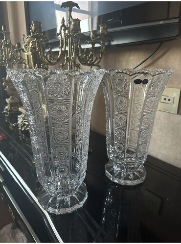 ваза богемия: Набор ваз, Богемское стекло