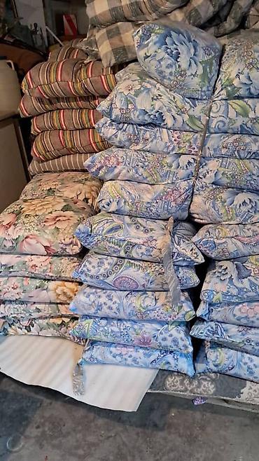 Тошоки: Тошок Новый, Ватный матрас, цвет - Серый, Самовывоз, Платная доставка — 23