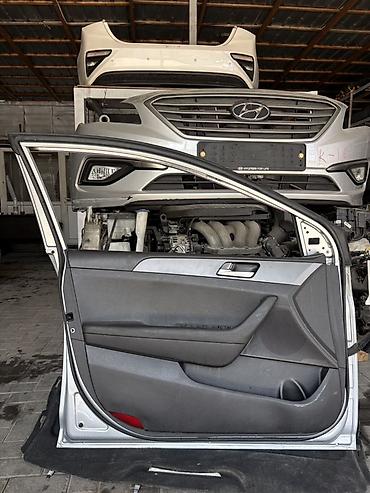 sonata dn: Дверь Передняя левая Hyundai, Б/у, Оригинал — 5