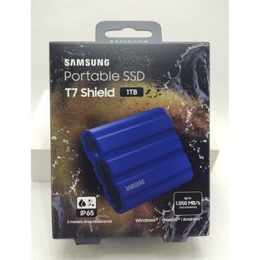 внешний диск ssd: Накопитель, Новый, Samsung, SSD, 1 ТБ