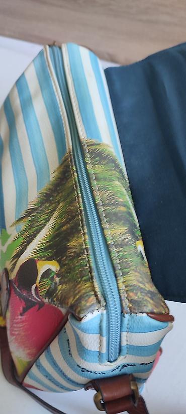 Torbe: Ženska torba sa tropskim printom - Model: torba preko ramena/satchel — 4