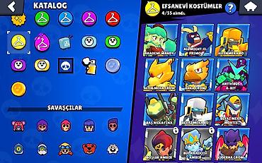 Digər: Brawl Stars oyun hesabı - Kupa: 32 004 (Kupa Yolu nişanı: I) - — 9