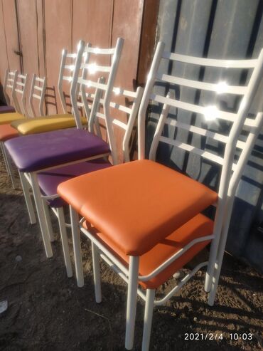 столы и стулья для кафе: Стулья Для кафе, ресторанов, Без обивки, Новый
