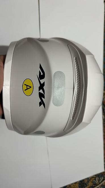 agv s: Мотоциклетный шлем интегрального типа AXX (белый матовый) - Корпус — 2
