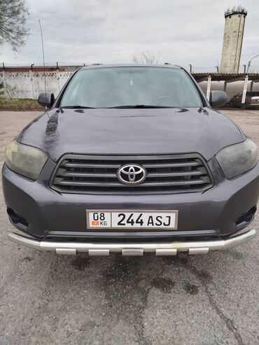 наклейка для машина: Toyota Highlander: 2008 г., 3.5 л, Автомат, Бензин, Кроссовер