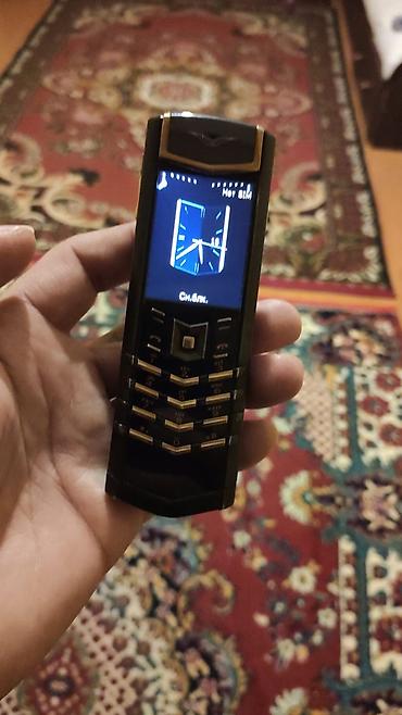 gozel telefon zengleri: Vertu < 2 GB Memory Capacity, rəng - Qara, Düyməli — 1