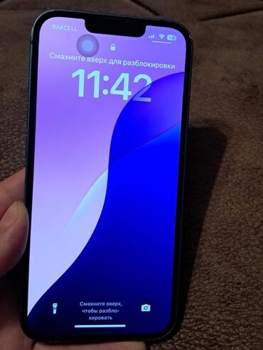 iphone 13 islenmis: IPhone 13, 128 GB, Barmaq izi, Face ID, Simsiz şarj