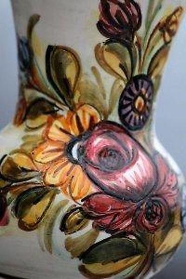 Stare vaze i dekor: SC Castelli vaza ORIGINAL. Made in ITALY. Signatura SC Castelli ( — 8