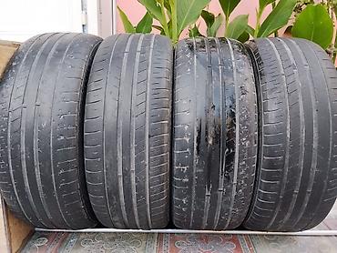 prado teker: 4 ədəd avtomobil şini - Ölçü: 215/55 ZR17 - Modellərdən birində yan — 2