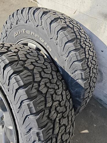 wam disk: BFGoodrich All-Terrain T/A KO2 təkər dəsti + disk,ideal komplekt 1500 — 2