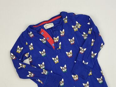 sweterek z baskinka: Bluza, Lindex, 3-4 lat, 98-104 cm, stan - Idealny