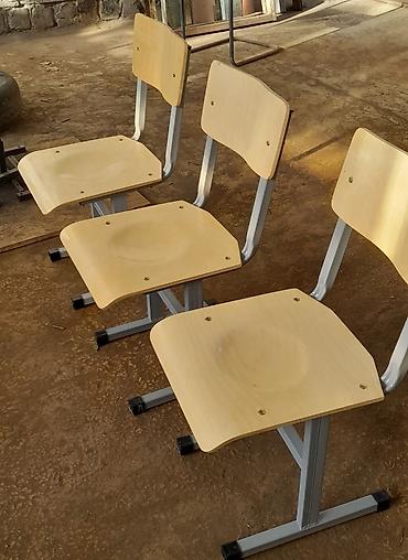 Школьные стулья: Школьный стул, Новый, Другой материал, цвет - Серый — 4