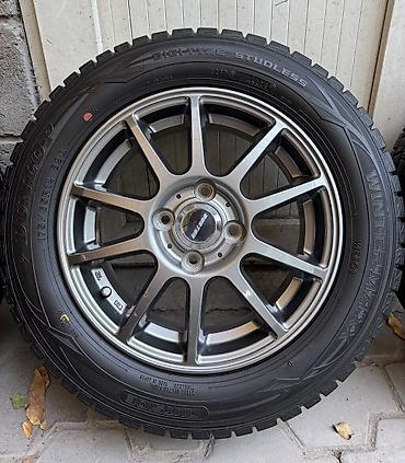 Шины и диски: Колеса в сборе 175 / 75 / R 14, Зима, Б/у, Комплект, Легковые, Литые, отверстий - 4 — 2