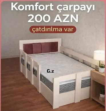 2 nəfərlik carpayi: Komfort çarpayı – 200 AZN Çatdırılma var - Rahat və funksional — 1