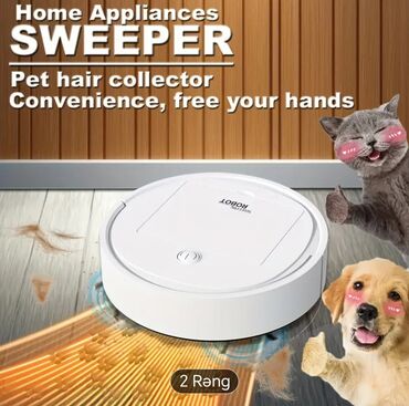 Tozsoranlar: Süpürən Robot – ev üçün avtomatik təmizlik qurğusu Xüsusiyyətlər: - — 4