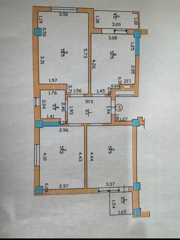 Продажа квартир: 3 комнаты, 70 м², Элитка, 5 этаж, Евроремонт