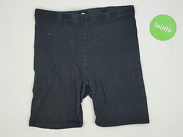 dresy czarne: H&M, Szorty damskie, rozmiar L — 2
