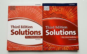 audio kasetler: Oxford Solutions Third Edition – Pre-Intermediate dəstəsi (ikinci el) — 1