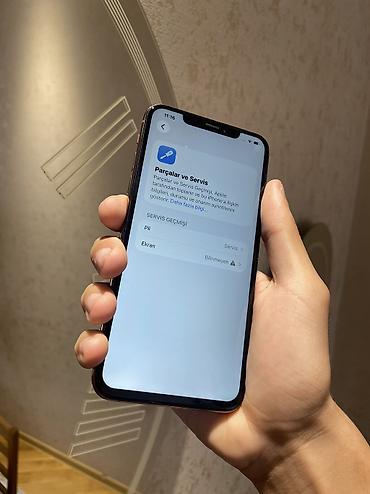 palm phone: IPhone 11 Pro Max, 256 GB, Qızılı, Face ID — 4