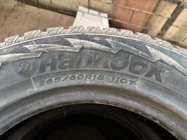 Шины: Шины 265 / 60 / R 18, Зима, Б/у, Комплект, Легковые, Корея, Hankook