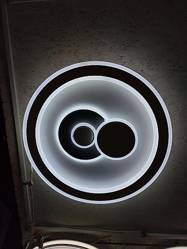 smart light: Потолочный светильник LED, круглый, дизайнерская модель «кольца» - — 2