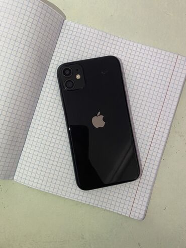 Apple iPhone: IPhone 11, Б/у, 128 ГБ, Черный, 67 %