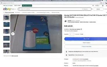 Modemi, ruteri i mrežni uređaji: Alcatel HoT WLAN Router CAT 7 (model HH72) - 4G LTE CAT 7 ruter za — 17