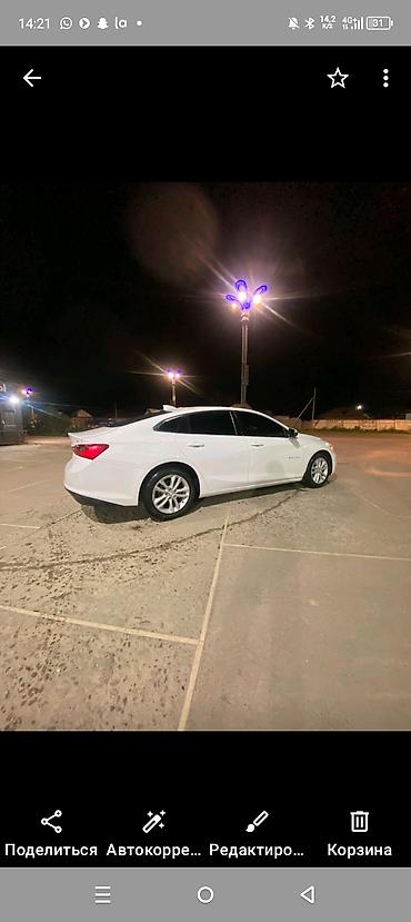 Chevrolet Malibu: 2018 г., Седан