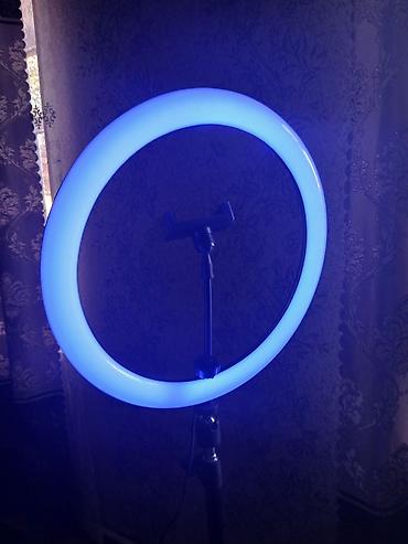 50: Кольцевая LED‑лампа с регулируемой стойкой-триподом - Диаметр кольца — 9