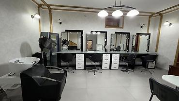 Salon, tibbi mebel: Gözəllik salonu üçün mebel dəsti. Manikür masaları, saç yuma üçün — 1
