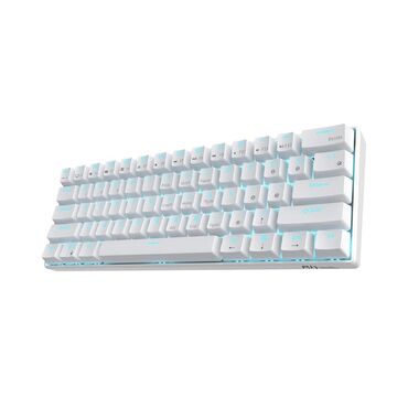 hyper x: Клавиатура, Royal Kludge, Механикалык, Bluetooth, Зымдуу туташтыруу, Өлчөмү: 60%