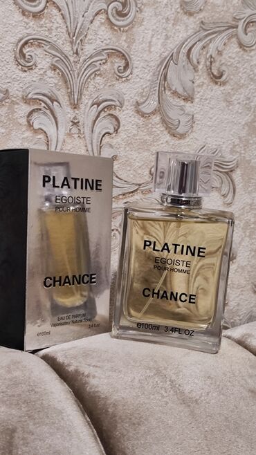 Ətriyyat: Chanel platin egoist 100ml
dubay versiya 26 azn 
qaliciliqi 7.8 saat