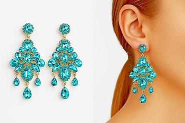 свадебные сережки: Серьги сөйкөлөр Подвески – яркое и эффектное украшение, созданное для — 1