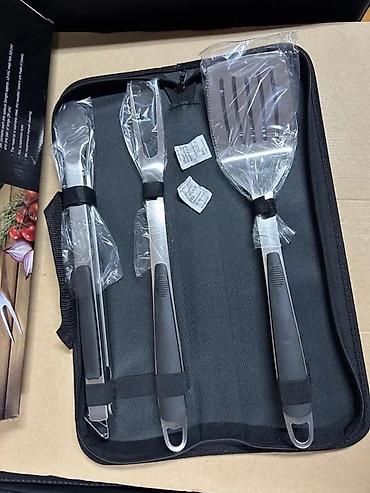 Sve za roštilj: Esmeyer Texas – set alata za roštilj u torbi - Komplet od 3 dela — 10