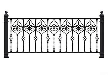 Balkon məhəccərləri: Balkon məhəccəri, Dəmir — 2