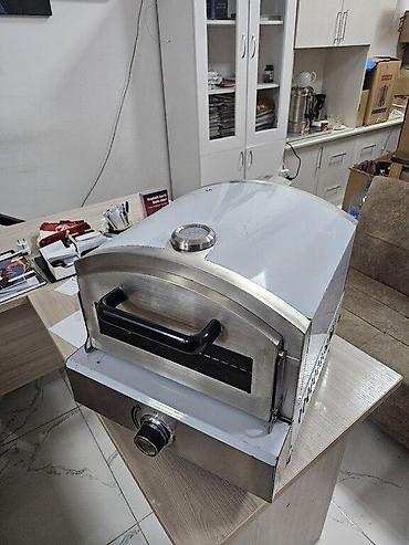 Qaz ilə işləyən sobalar: Pizza sobası Soba qaz ilə bu modelin tok ilə olanıda var İçərisində — 5