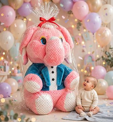 💖🐘 НОВЫЙ БОЛЬШОЙ МЕТРОВЫЙ СЛОН 💖 МЕТР 💗 В ПОДАРОЧНОЙ ОБЁРТКЕ 💓