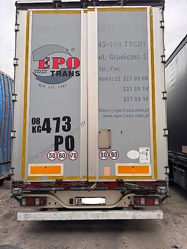 Прицепы и полуприцепы: Прицеп, Volvo, Шторный, от 12 т, Б/у — 10