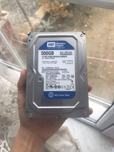 Prosessorlar: Daxili Sərt disk (HDD) Western Digital (WD), 512 GB, 10000 RPM, 3.5", İşlənmiş