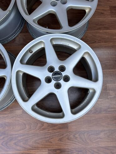 Диски: Литые Диски R 17 Borbet, Комплект, отверстий - 5, Б/у — 5