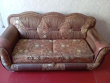 Mebel: İşlənmiş, Klassik divan, Divan, Bazasız, Açılan — 1