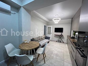 86: Студия, 44 м², Аламедин-1 мкр Элитка, 3 этаж, Дизайнерский ремонт — 2