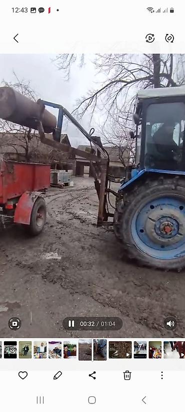 satdiq traktorlar: Traktora qoşulan ön yükləyici (kova) və hidravlik qaldırıcı qurğu - — 3